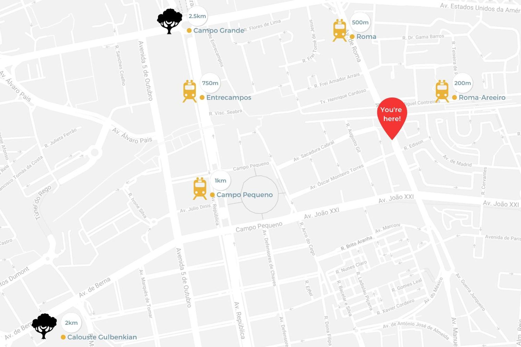 Lisbon Stay At Roma Boulevard Luaran gambar
